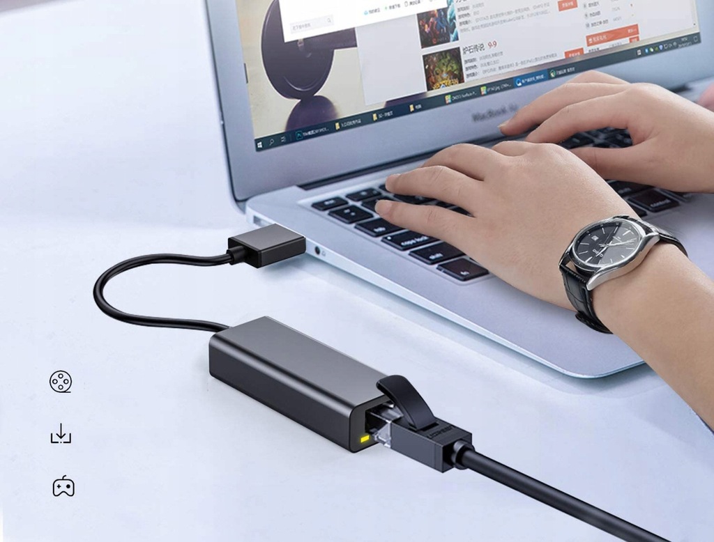 Купить СЕТЕВАЯ КАРТА USB LAN 100/1000 МБ RJ45: отзывы, фото, характеристики в интерне-магазине Aredi.ru