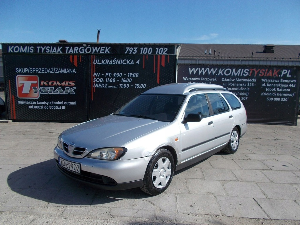 Nissan Primera 2.0 Diesel, 2001 rok KOMIS TYSIAK