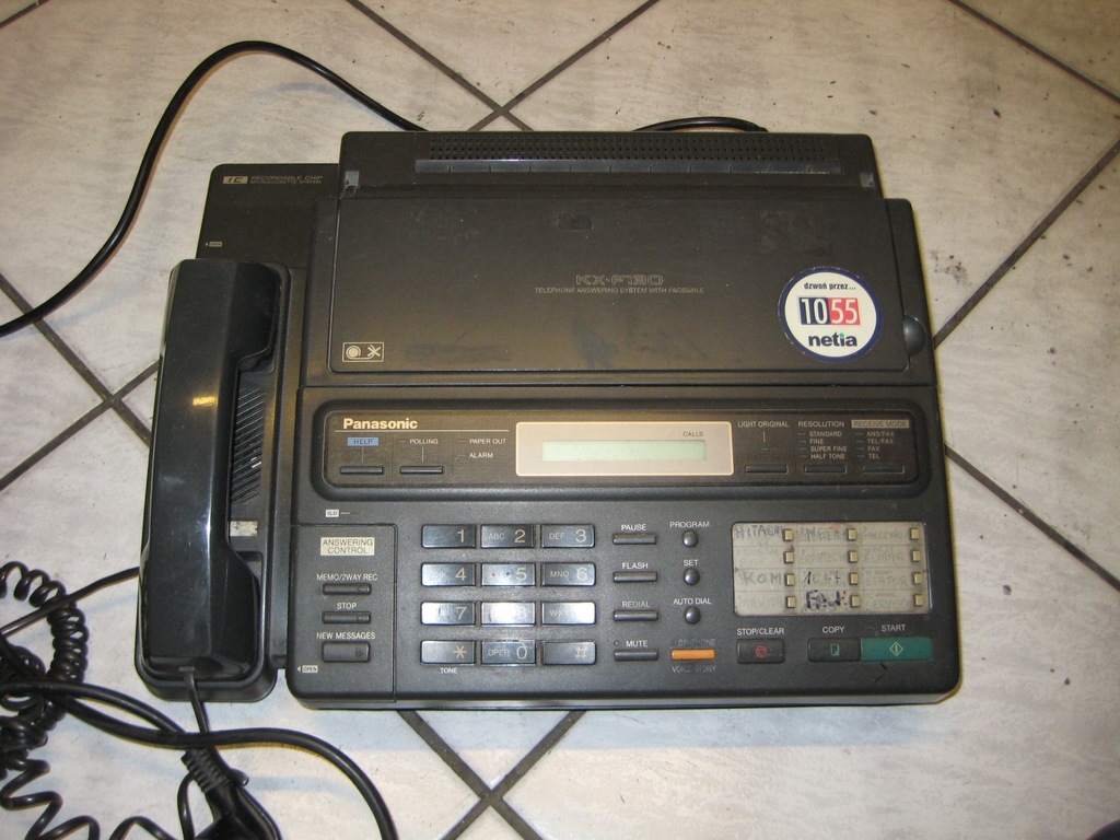 Panasonic KX-F130 telefon fax sekretarka