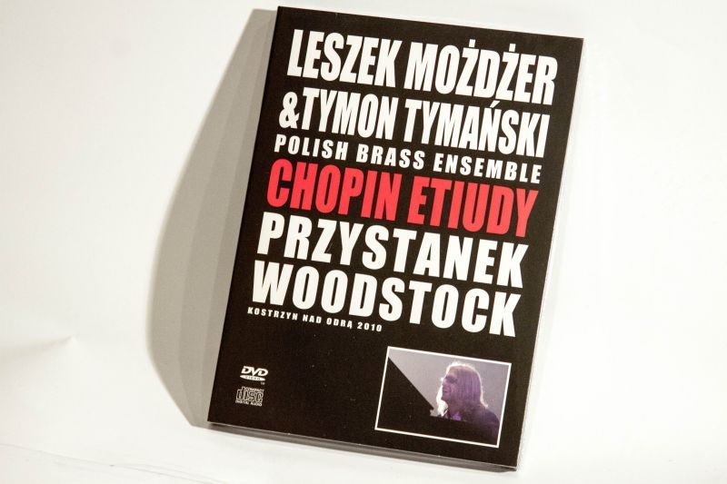 płyta DVD - koncert Możdżer/Tymański - Chopin
