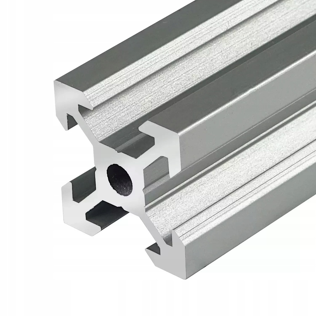 Profil aluminiowy 2020 typ V na wymiar srebrny