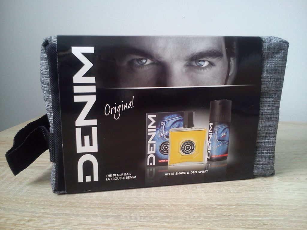 DENIM Original - kosmetyczka, after shave & deo