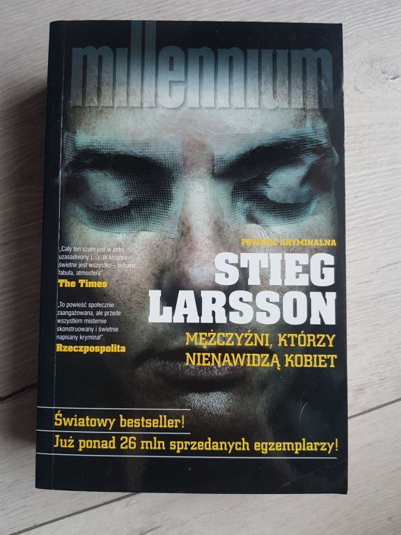 Książka Mężczyźni,którzy nienawidzą kobiet Larsson