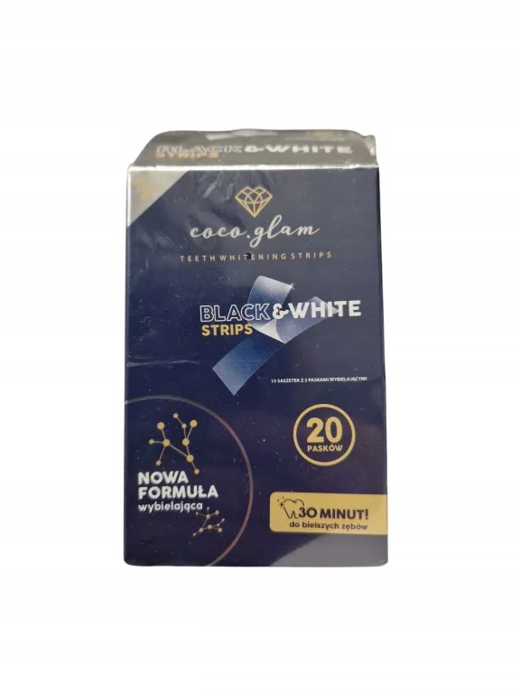 PASKI WYBIELAJĄCE ZĘBY 3D COCO GLAM