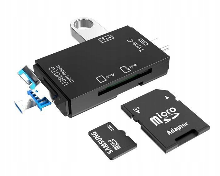 5w1 czytnik kart SD USB MICRO typ-C MICRO SD USB-C