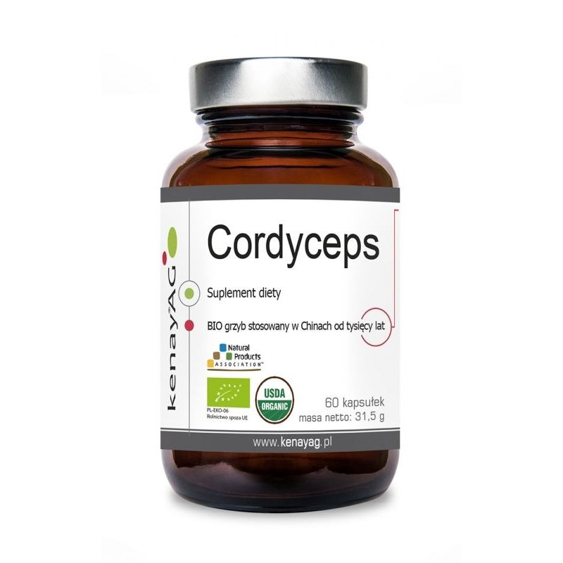 Grzyb Kordyceps (Cordyceps) Sinensis 525 mg (60 ka