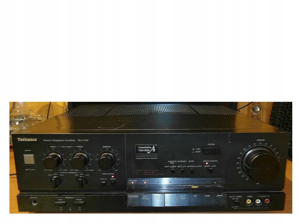 Wzmacniacz Technics SU-V10X potężny 2x120Watt 8ohm