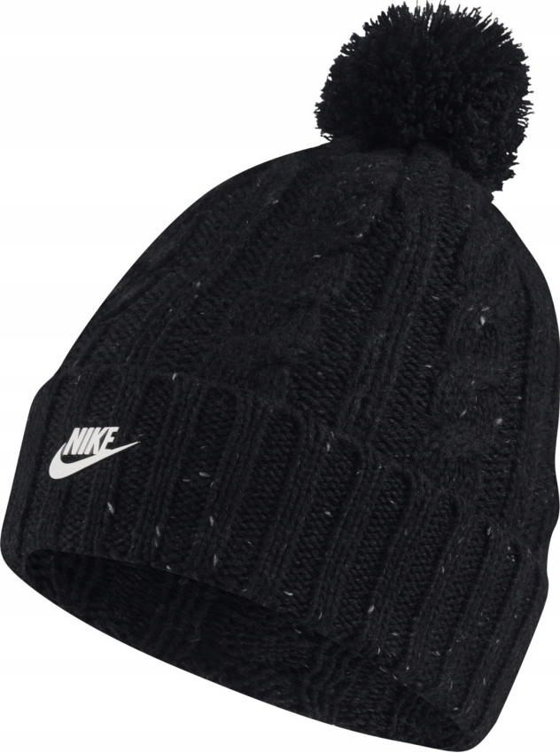 Czapka Zimowa Nike 925422 010 Czarna Pompon 7600503770 Oficjalne Archiwum Allegro