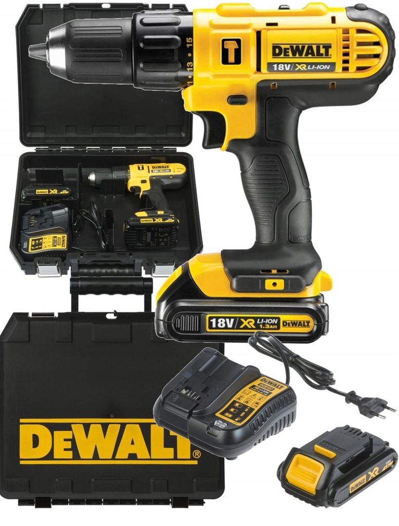 WIERTARKO WKRĘTARKA UDAROWA DEWALT 18V DCD776C2