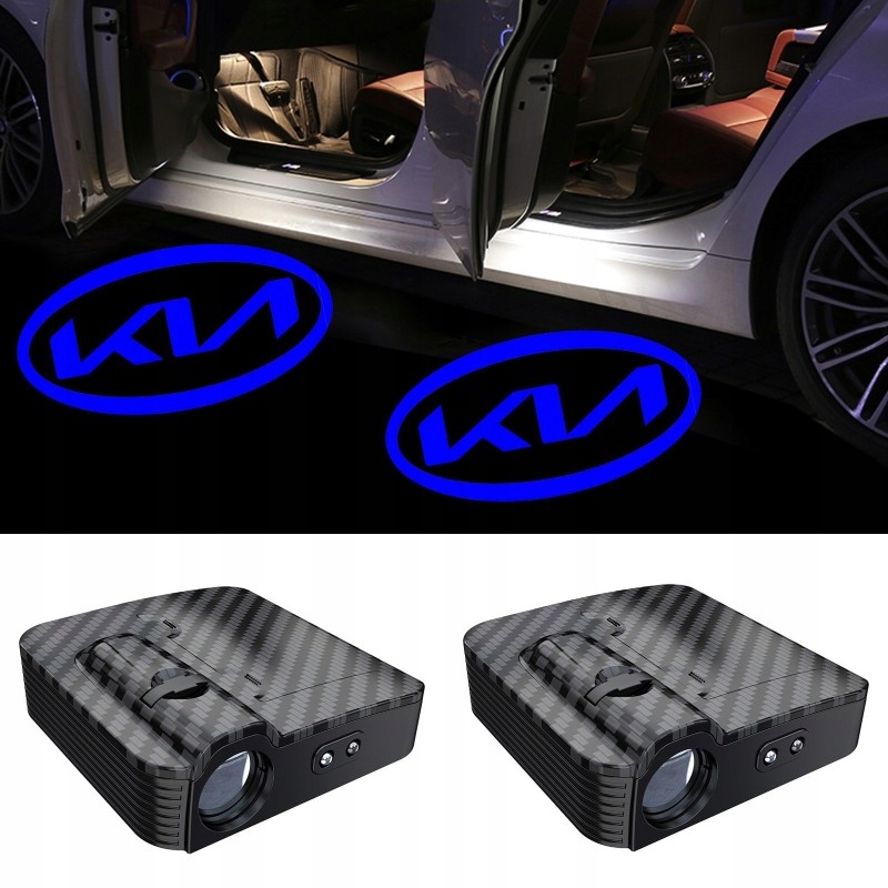 2 sztuki projektor drzwi samochodu do KIA