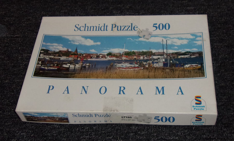 Puzzle Schmidt - MIASTO, WODA, STATKI - 500 el.