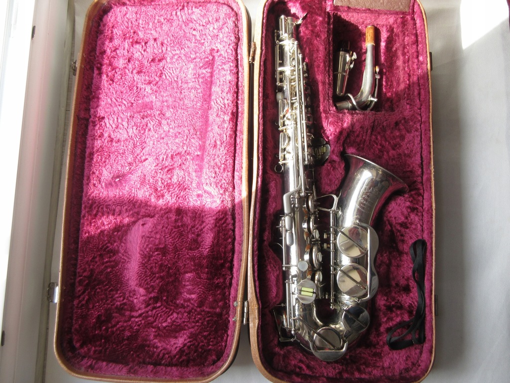 SAKSOFON CLASSIC SUPER AMATI KRASLICE CZECHOSLOVIAKA BDB STAN SILVER