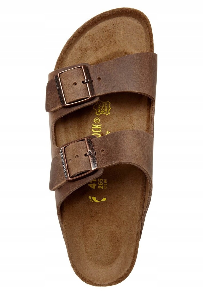 BIRKENSTOCK ARIZONA KLAPKI DAMSKIE SKÓRA 39 1BLA