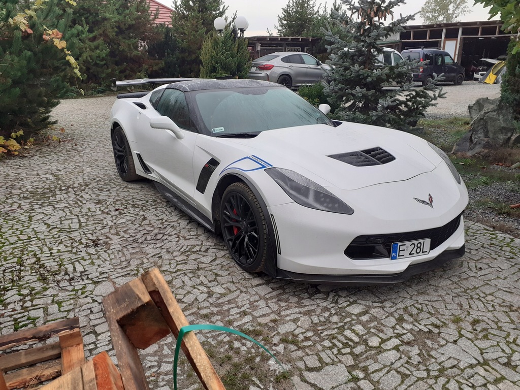 Corvette c7 carbony ceramica 2017r