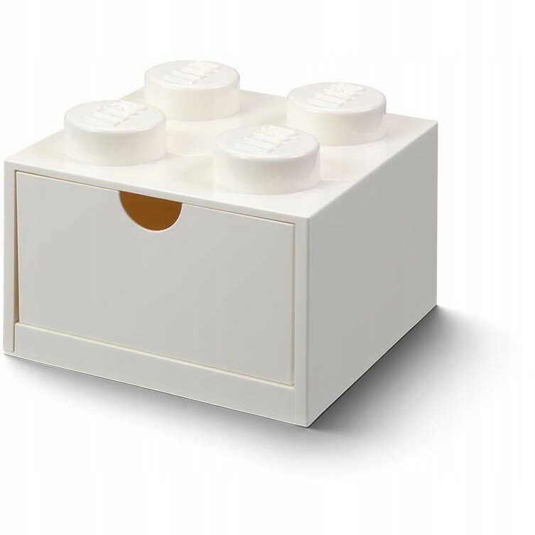 Pojemnik LEGO Desk Drawer 4 biały