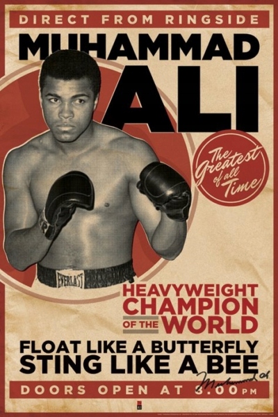 MUHAMMAD ALI plakat 61x91,5cm |PP32628