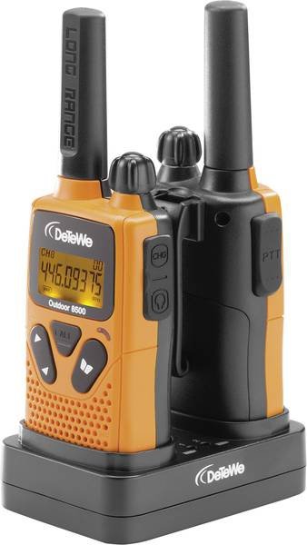 DeTeWe Outdoor 8500 PMR Krótkofalówki 9 Km