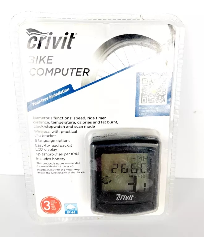 LICZNIK ROWEROWY CRIVIT BIKE COMPUTER 12155095981 oficjalne