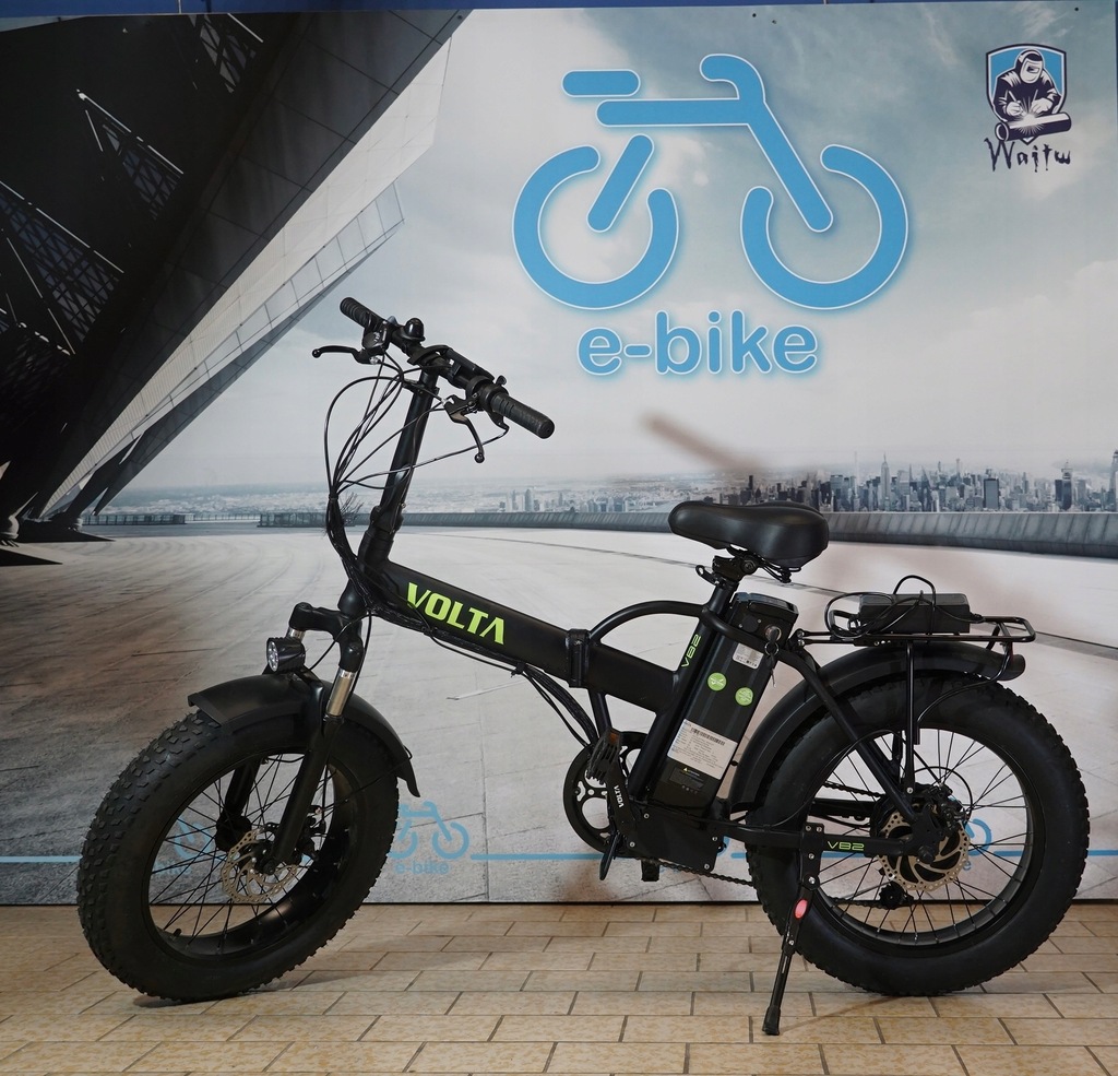 Rower elektryczny Volta VB2 czarny rama 20 cali 13128578666