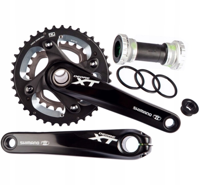 SHIMANO Kurbelgarnitur XTR FC-M9100 175mm 38-28 Zähne 2x12 Fach Kurbel MTB SET