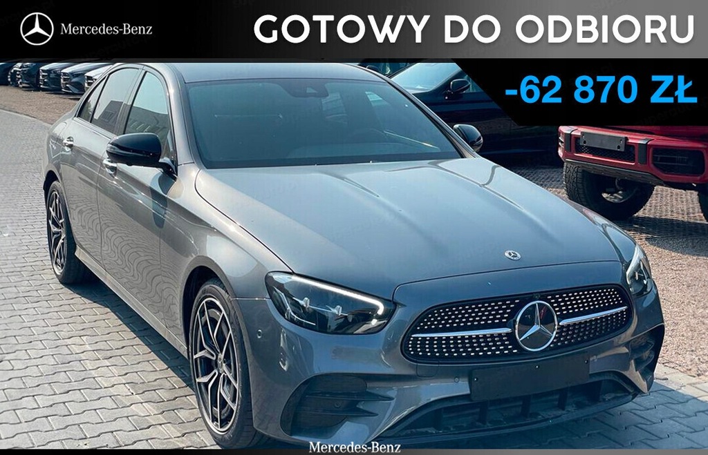 Od ręki - MERCEDES-BENZ E Klasa Sedan 2.0 220d 4 Matic (200KM) 2023