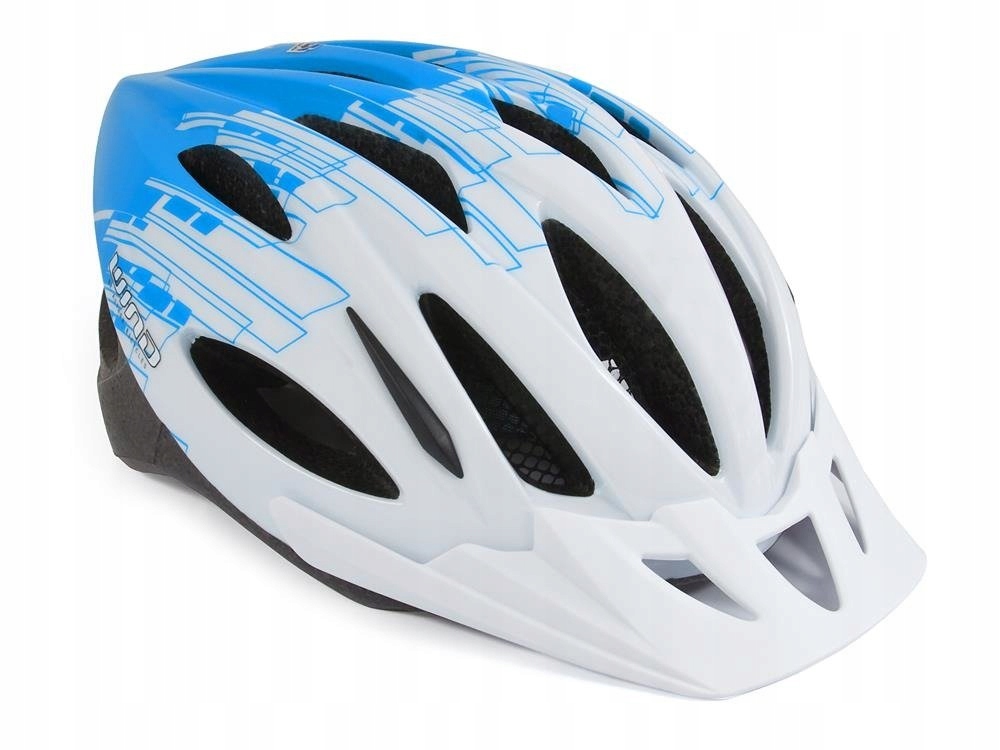 Kask Author Wind Inmold biało-niebieski 58-62