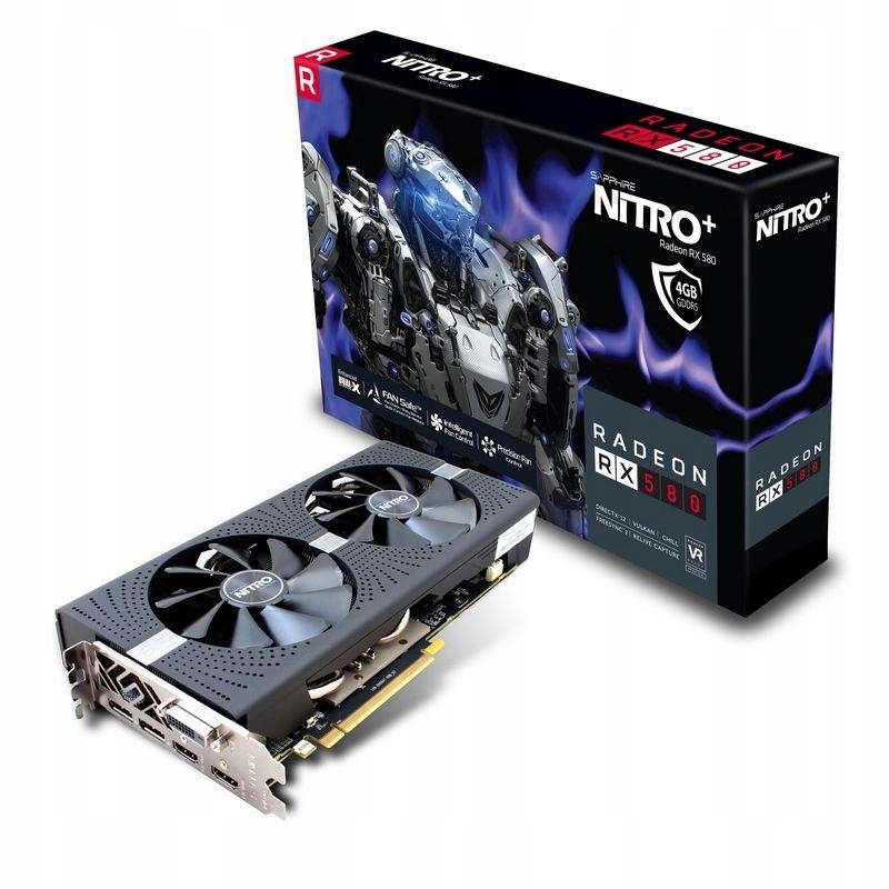 Karta graficzna SAPPHIRE RX 580 NITRO+ 4GB DDR5