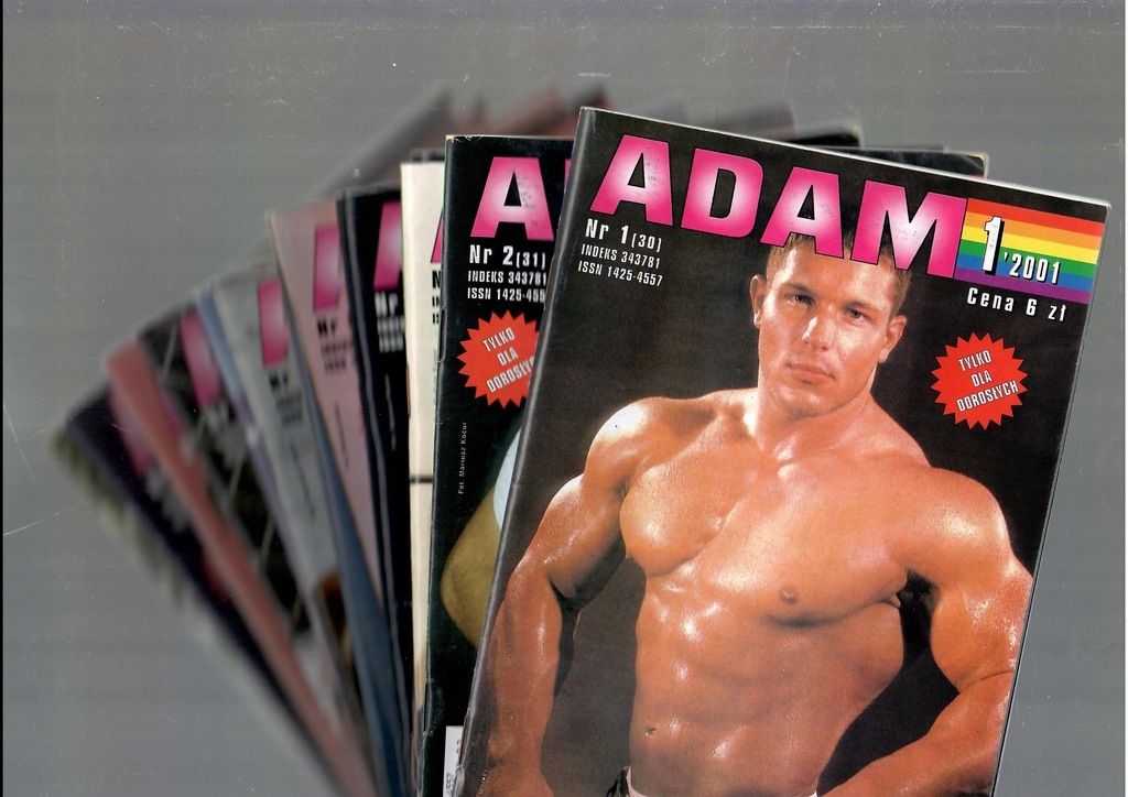 Magazyn dla dorosłych Adam kompletny rocznik 2001