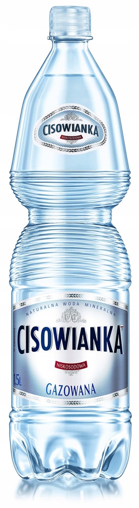 Woda gazowana butelka plastikowa 1,5l 6szt