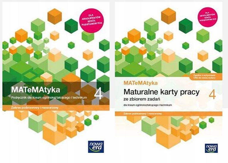Matematyka Klasa 4 Nowa Era Matematyka 4 Zakres Rozszerzony NOWA ERA - 12491728706 - oficjalne