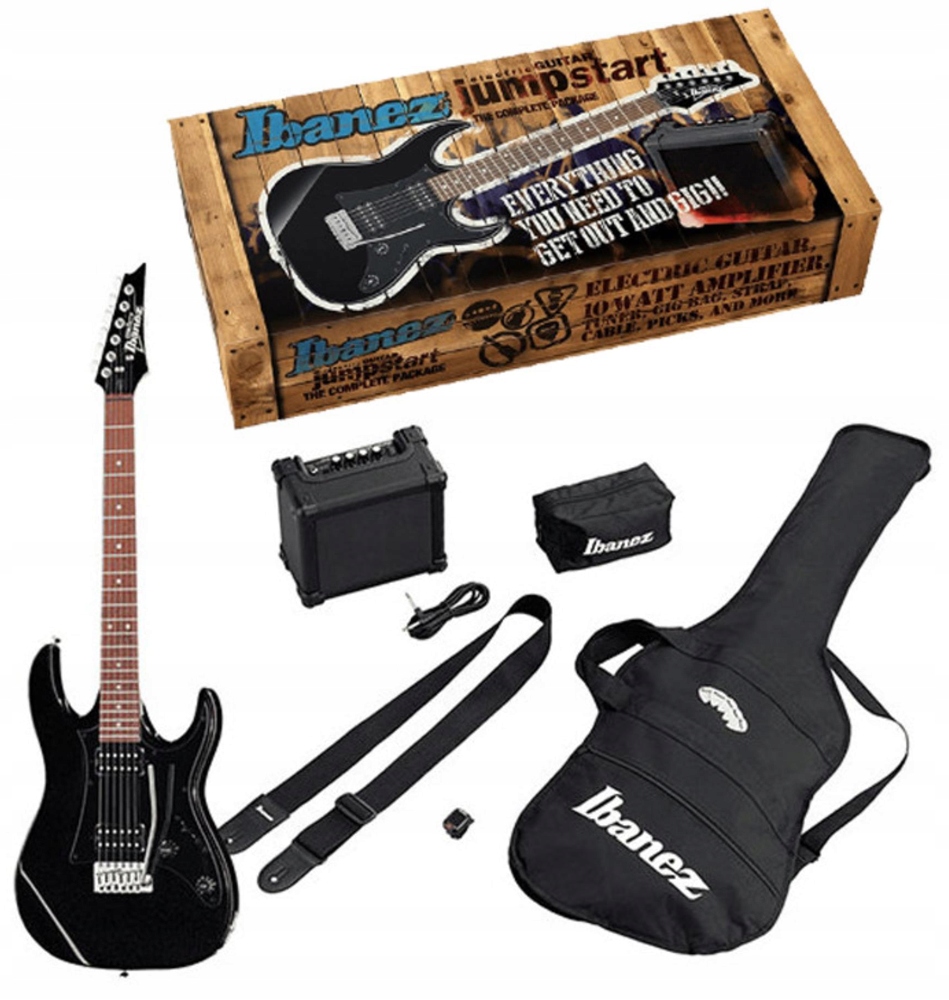 Ibanez IJRX20-BKN zestaw gitara combo pokrowiec