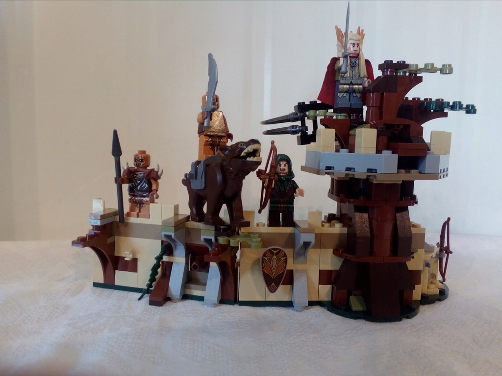 Lego 79012 Hobbit król elfów Mrocznej puszczy Warg
