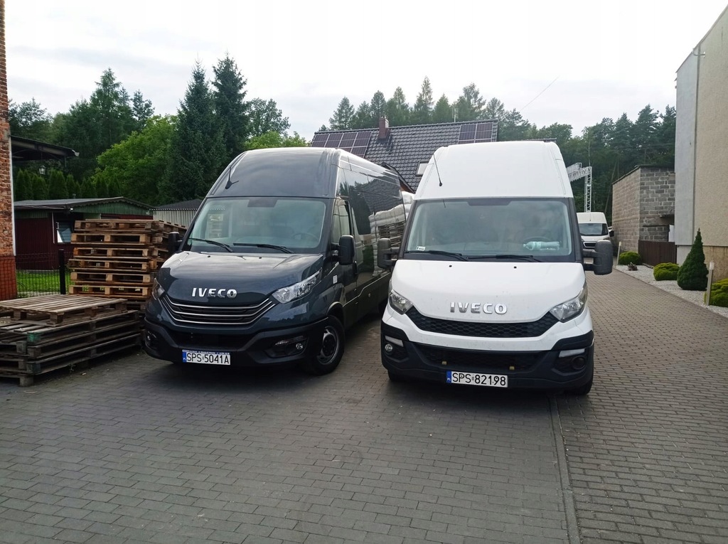 Wynajem, najem, wypożyczenie auta dostawczego, bus Iveco Pszczyna