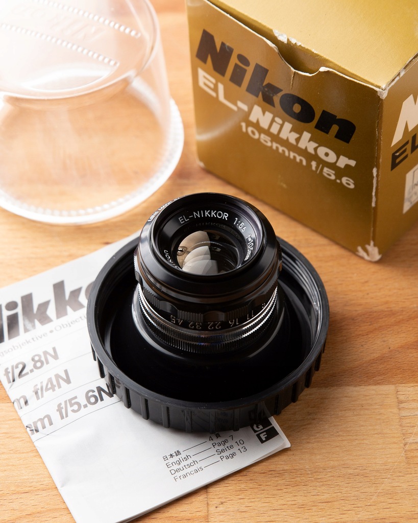 ■新品級■ ニコン Nikon EL NIKKOR 105mm F5.6 EL Nikkor 105mm F5.6