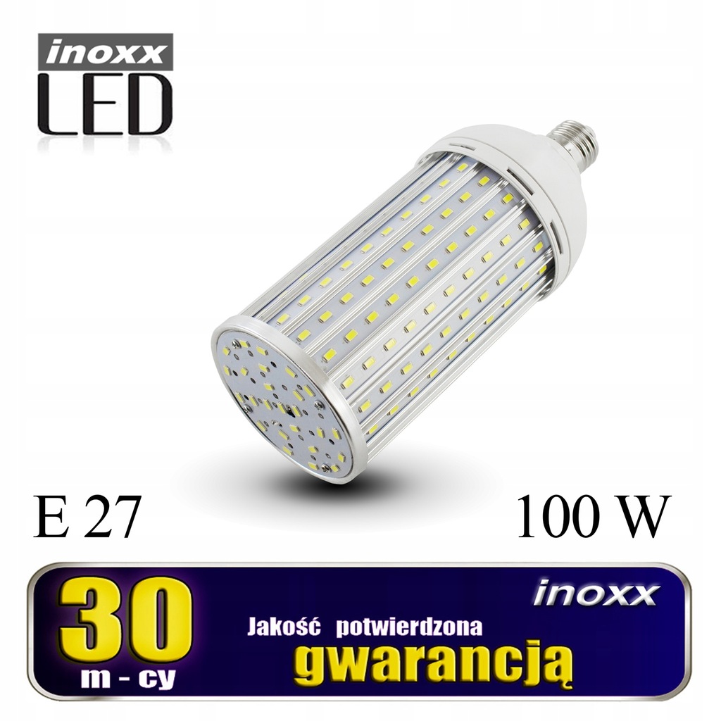 Żarówka e27 led corn 100w metalowa 3000k ciepła