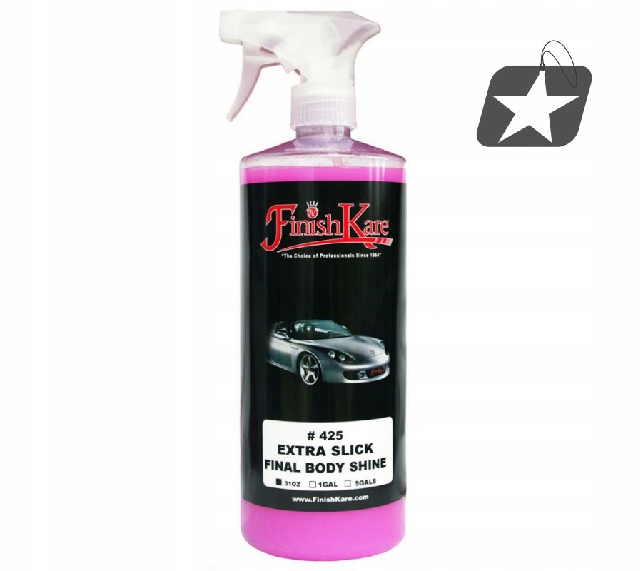 FINISH KARE 425 EXTRA SLICK QUICK DETAILER 916ML