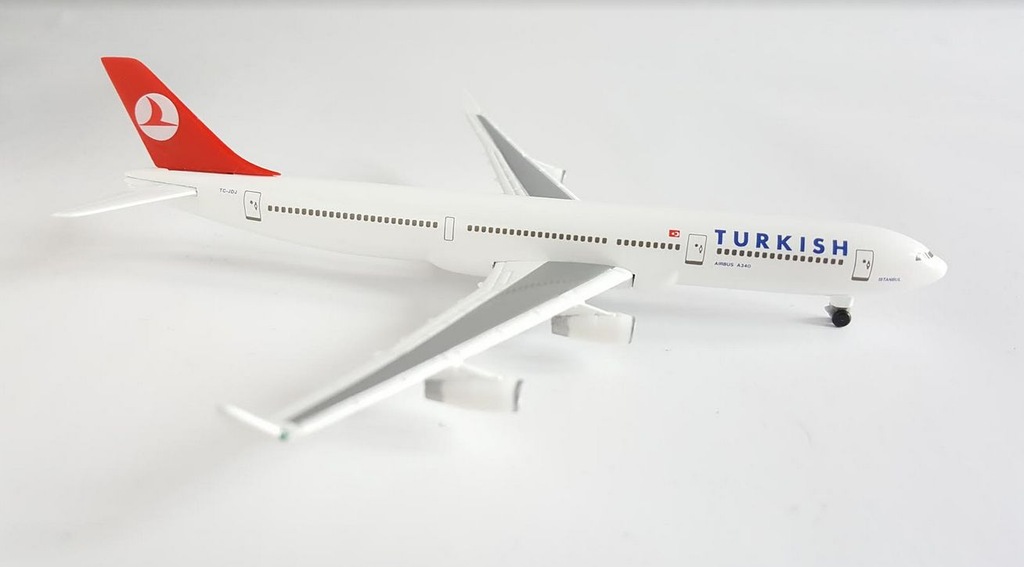Купить Airbus A340-300 Модель турецкого самолета 1:500: отзывы, фото, характеристики в интерне-магазине Aredi.ru