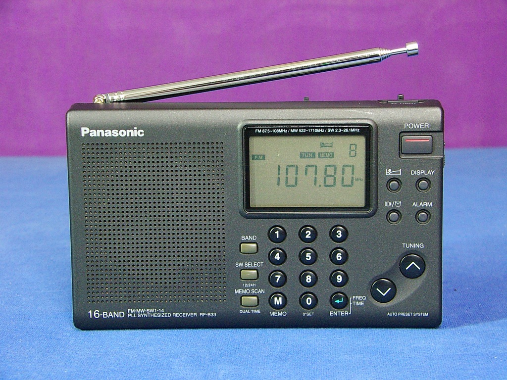 Cyfrowe radio globalne Panasonic RF-B33