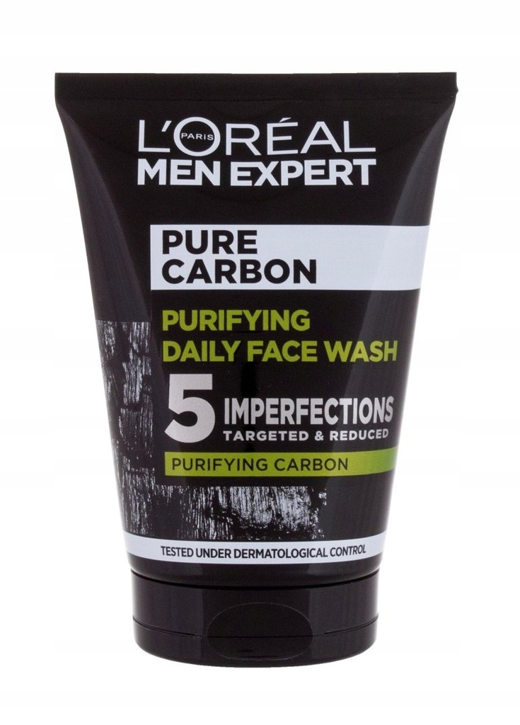 L´Oréal Paris Pure Carbon Men Expert Purifying Daily Face Wash Żel oczyszcz