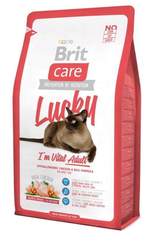 BRIT CARE CAT LUCKY I'M VITAL ADULT 2 kg