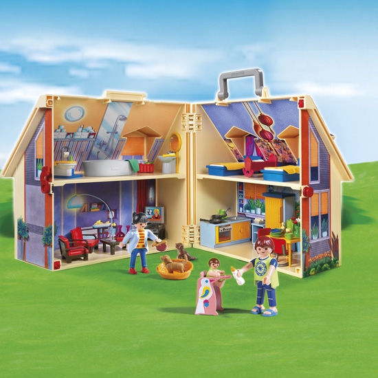 PLAYMOBIL 5167 PRZENOŚNY DOMEK DLA LALEK KLOCKI 7256969971