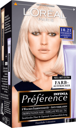 Loreal Preference Infinia Farba do włosów 10.21