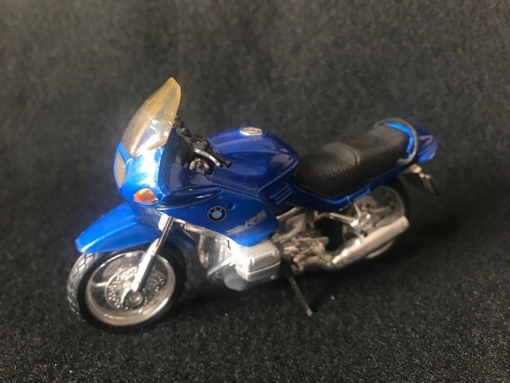 Model motor BMW piękny bdb jakość 13 cm