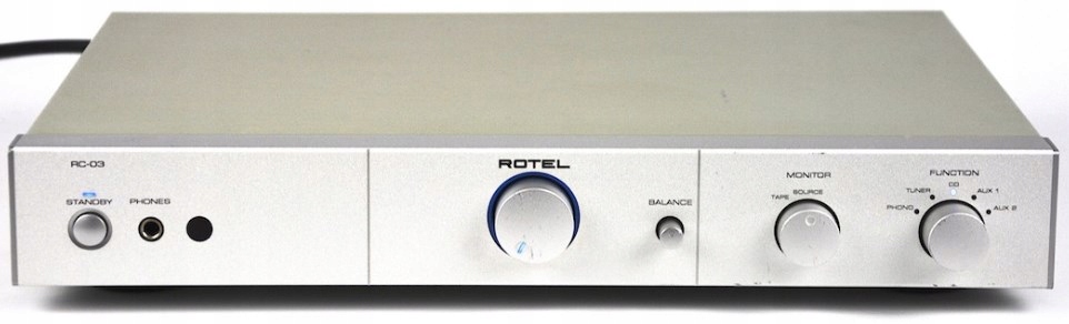 Przedwzmacniacz sterownik kontroler Rotel RC-03 Control Amplifier