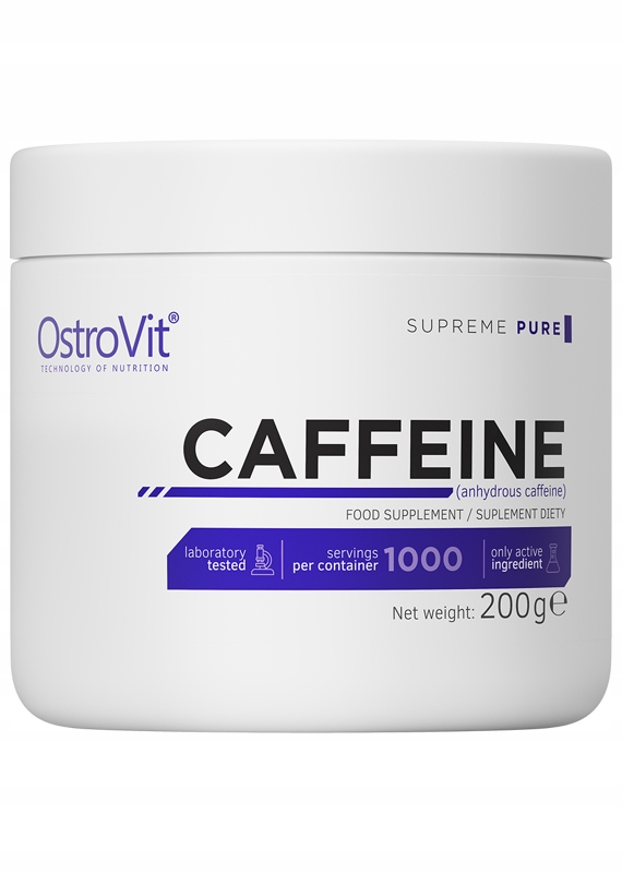 OSTROVIT SUPREME PURE CAFFEINE 200g POBUDZENIE