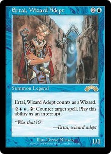 227. MTG. Ertai, Wizard Adept (mój Commander!)