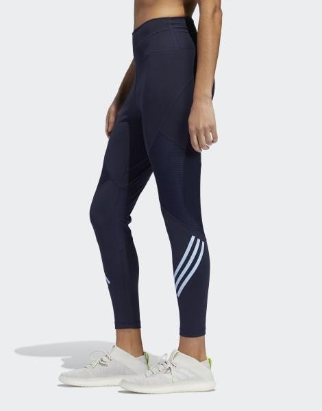 O1C208*ADIDAS LEGGINSY DAMSKIE GRANATOWE S U00