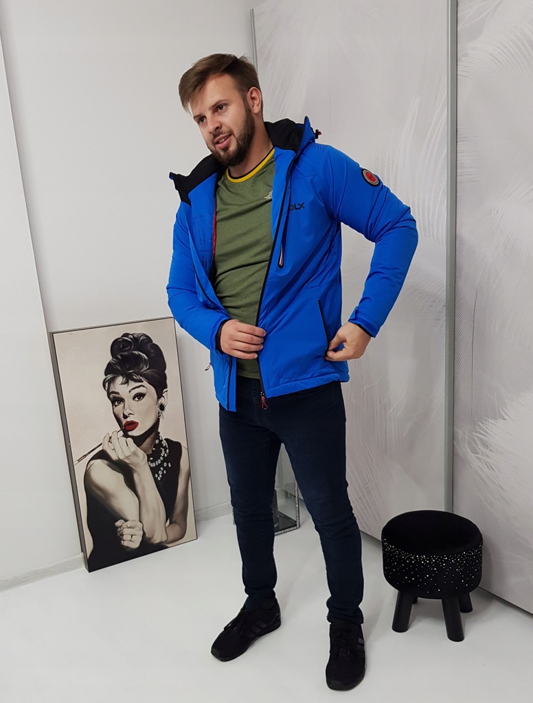 Kurtka Narciarska Męska DLX ALLEN Z SYSTEMEM RECCO 8672457206