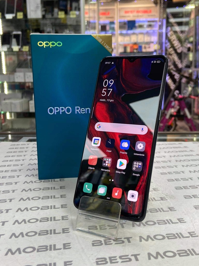 TELEFON OPPO Reno 3 8/128 GB czarny FV GW