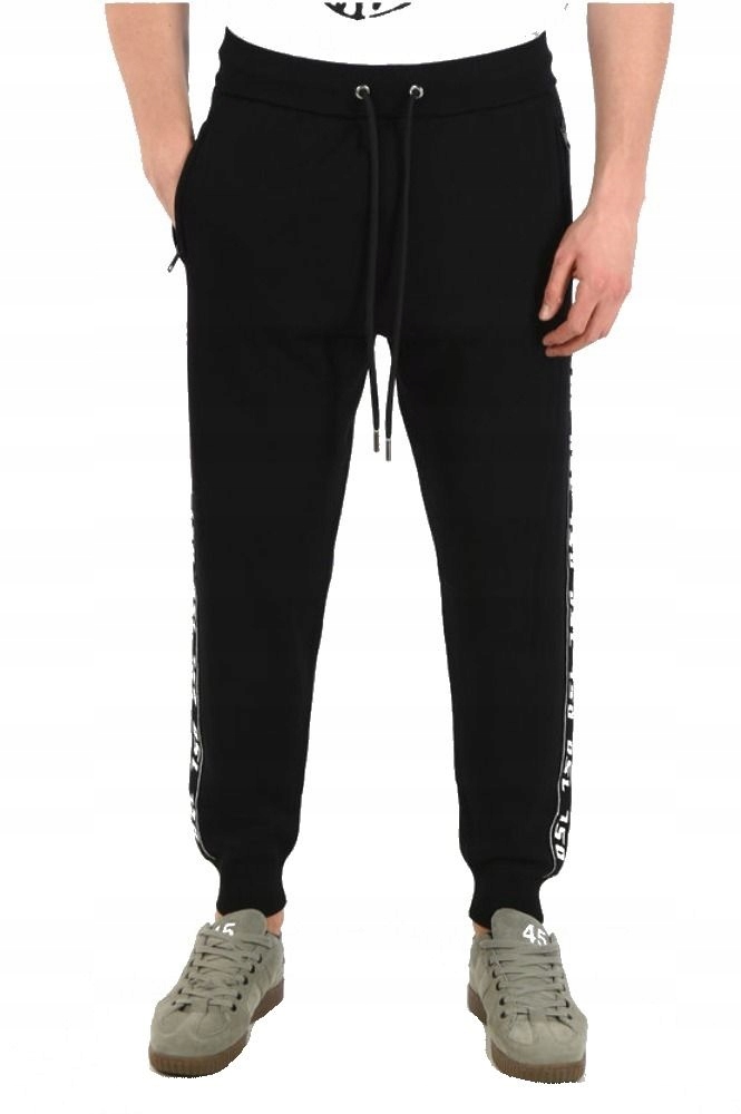 DIESEL MĘŻCZYZN CZARNY JOGGERS 2XL INT